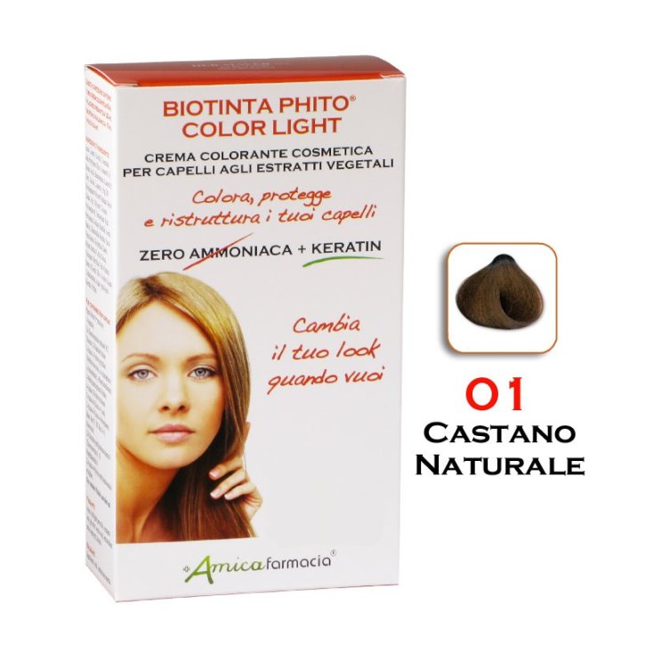 Amica Farmacia Biotinta Phito Light Color 01 Brun Naturel