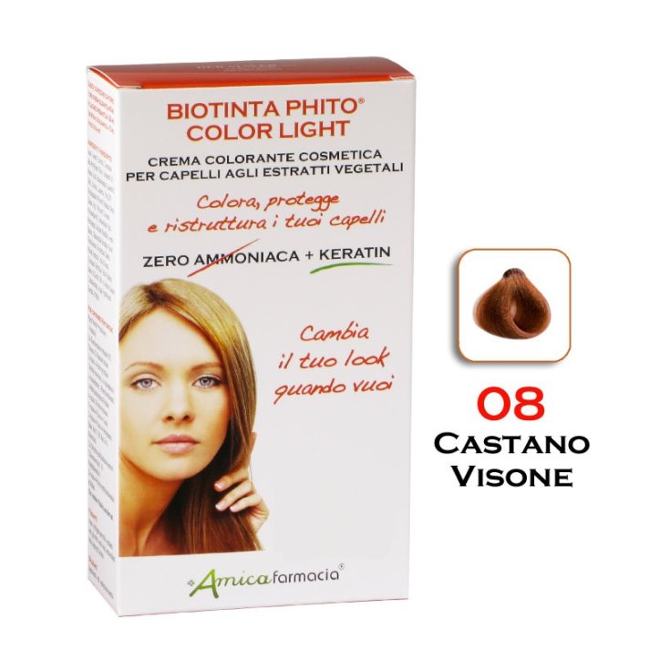 Biotinta Phito Color Light 08 Brun Vison 60ml