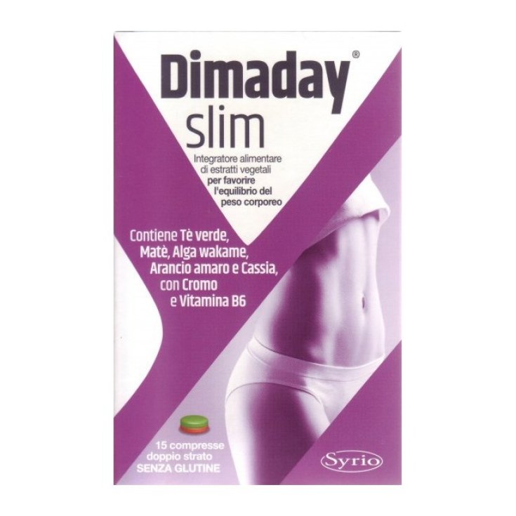 Syrio Dimaday Slim Complément Alimentaire 15 Comprimés