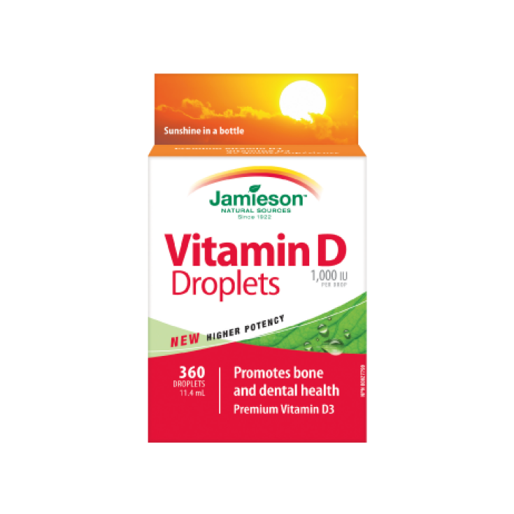 Jamíeson Gouttes de vitamine D Complément alimentaire 11,4 ml