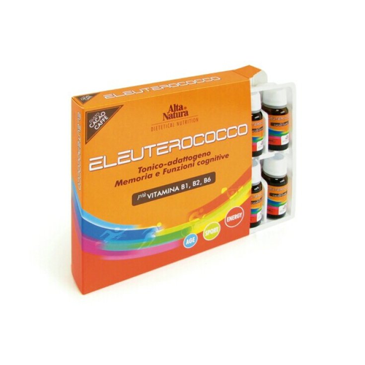 Eleuterocco Energetic Myrtille Complément Alimentaire 10 Ampoules