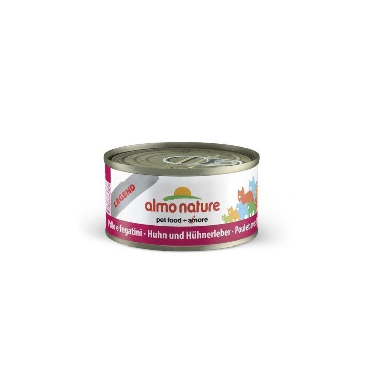 Almo Nature Poulet Et Foies Nourriture Pour Chats 70g