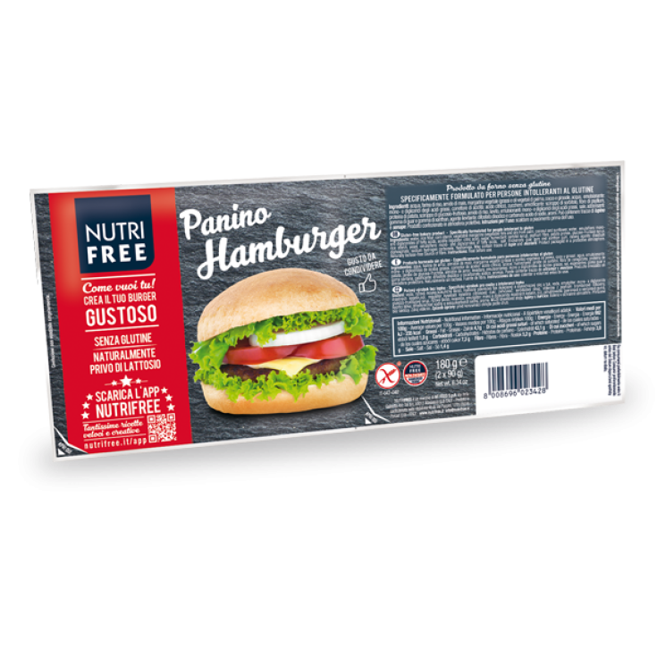 NutriFree Hamburger Sandwich Sans Gluten 180g (90gx2)