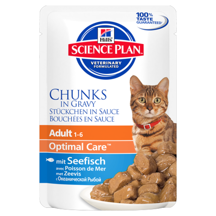 Hill's Science Plan Feline Adult avec Poisson Oeanic 85g