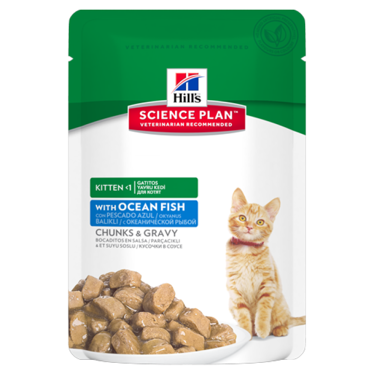 Hill's Science Plan Feline Chaton avec Poisson Océan 85g