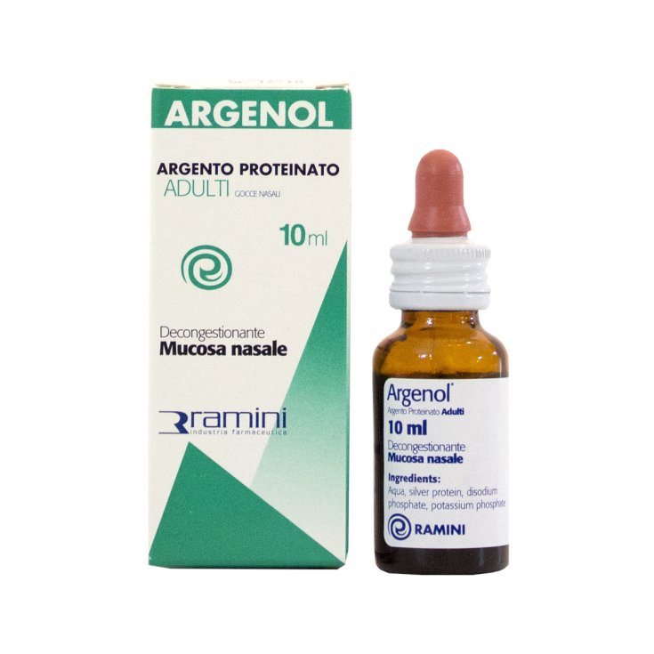 Argenol Adulte Gouttes Nasales 10 ml