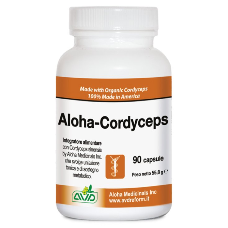 Aloha Cordyceps Complément Alimentaire Bio 90 Gélules