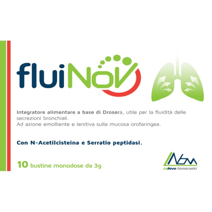 Lanova Farmaceutici Fluinov Complément Alimentaire 10 Sachets