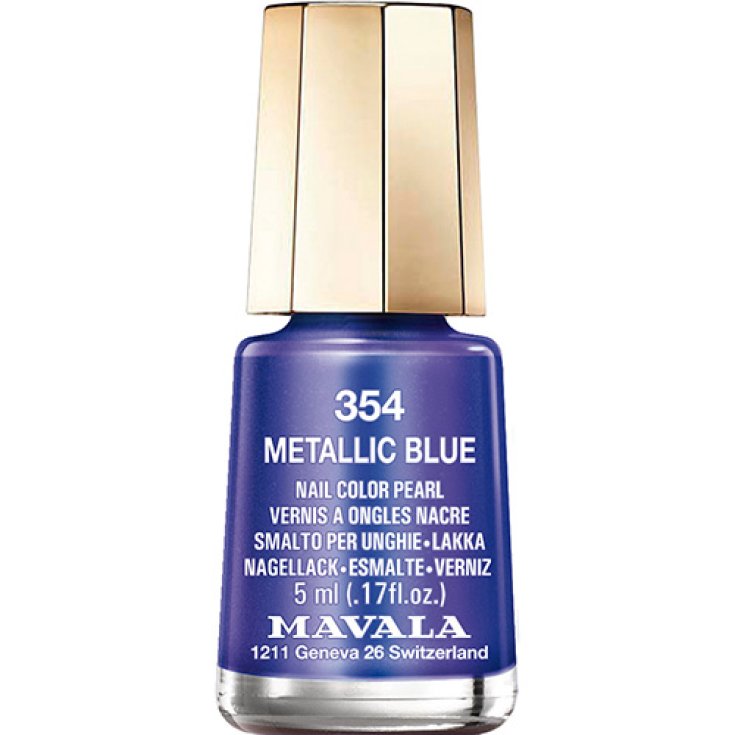 Mavala Mini Color Vernis à Ongles 354 Bleu Métallique 5 ml