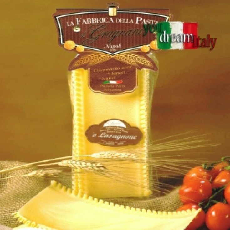 La Fabbrica Pasta Di Gragnano Lasagne Napolitaine Sans Gluten 500g