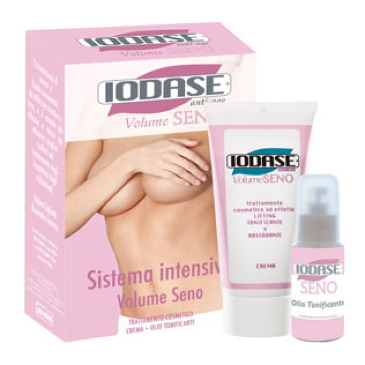 Iodase Breast Volume Intensive Toning System Kit Crème + Huile Tonifiante