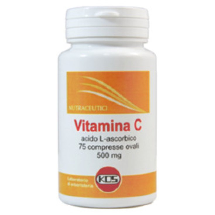 KOS Vitamine C Complément Alimentaire 75 Comprimés Ovales