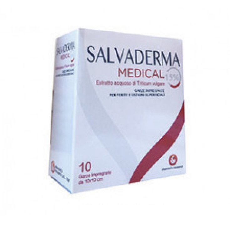 Salvaderma Medical 15% + 1% 10 Gaze Imprégatrice