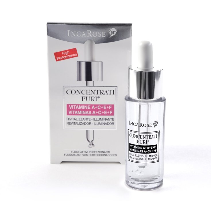 Incarose Pure Concentrates Traitement Revitalisant Vitamine A + C + E + F 15 ml