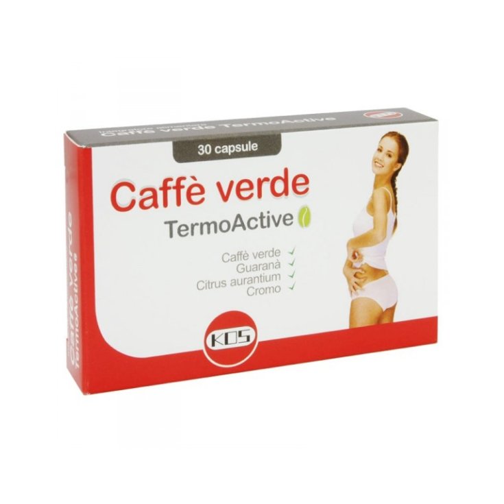Kos Café Vert Complément Alimentaire Termoactif 30 Gélules
