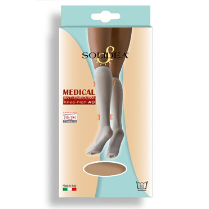 Solidea Médical Thérapeutique Anti Embolie Mi-Bas Nature Taille S