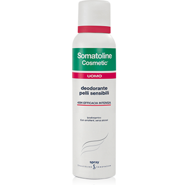 Somatoline Cosmetic Homme Déodorant Spray Peaux Sensibles 150 ml