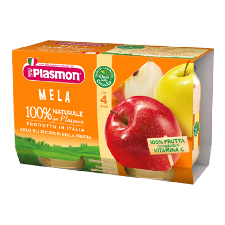 Plasmon Pomme Et Abricot Homogénéisés 2x104g