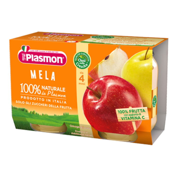 Pomme Plasmon Homogénéisée 2x104g