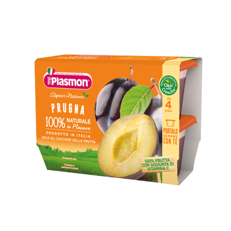 Plasmon Homogénéisé Fruits Prune 2x104g