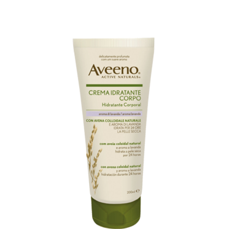 Aveeno Crème Corporelle Hydratante Quotidienne Lavande 200ml