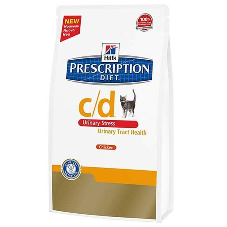 Hill's Prescription Diet Feline c/d Multicare Uninary Stress au Poulet 4kg