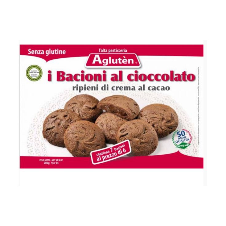 Aglutèn Bacioni Chocolat Biscuits Sans Gluten 160g