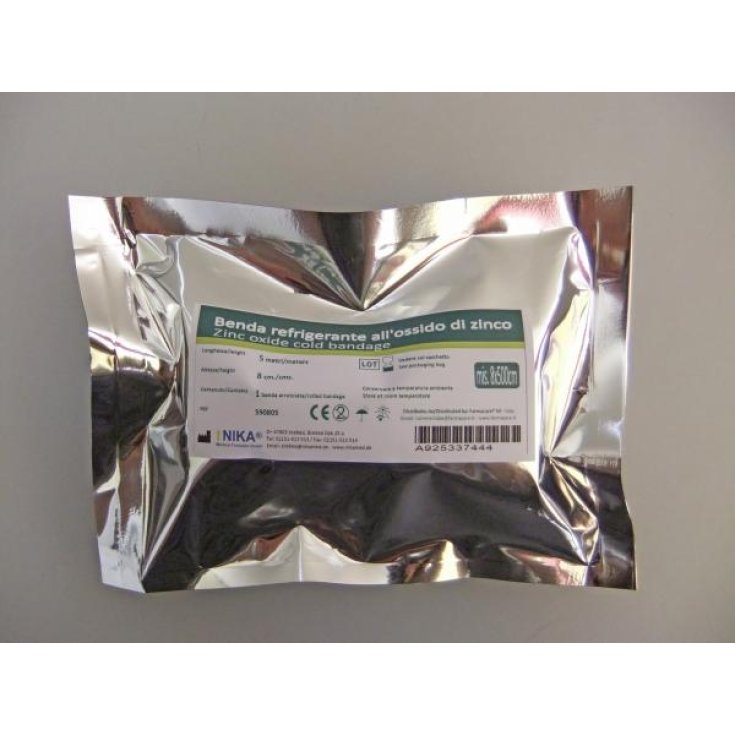 Bandage de refroidissement à l'oxyde de zinc Pharmacare 10x500cm 1 pièce