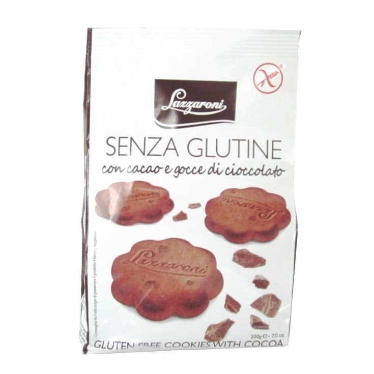 Lazzaroni Biscuits Au Cacao Et Gouttes De Chocolat Sans Gluten 200g