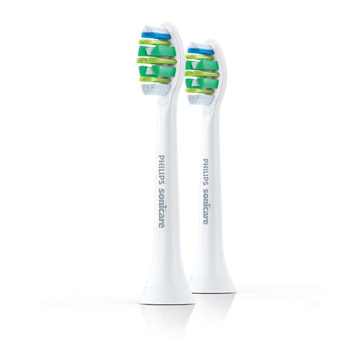 Philips InterCare Têtes de brosse à dents soniques standard 2 pièces