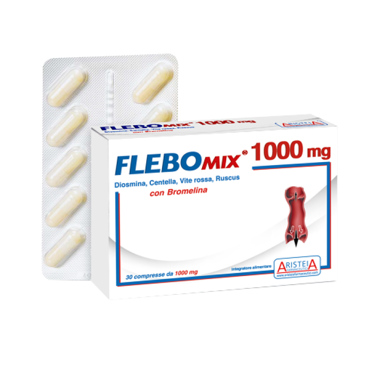 Aristeia Flebomix 1000mg Complément Alimentaire 30 Comprimés