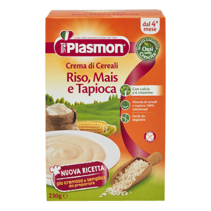 Plasmon Crème De Céréales Riz Maïs Et Tapioca 230g