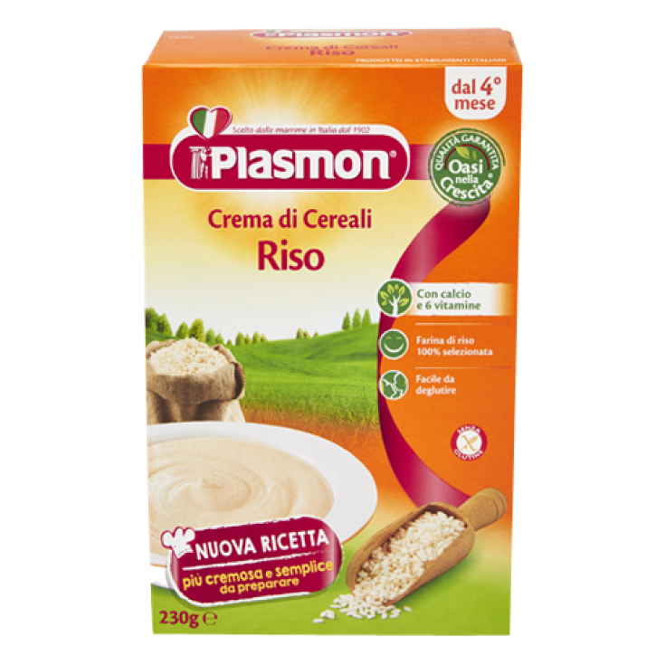Plasmon Crème De Riz Aux Céréales 230g