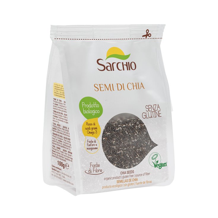 Sarchio Graines de Chia Sans Gluten 100g