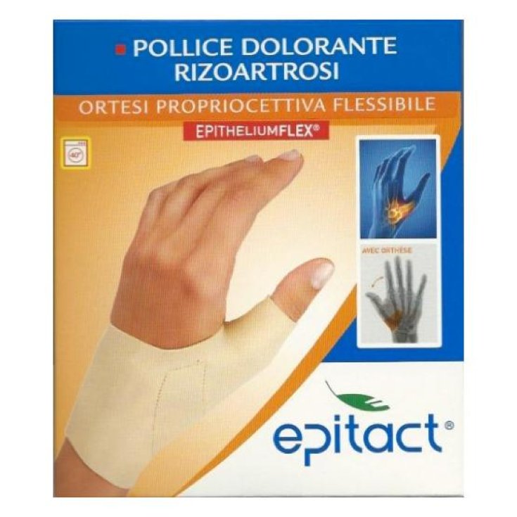 Epitact Pouce Douloureux Orthèse Porprioceptive Flexible Main Gauche Taille L