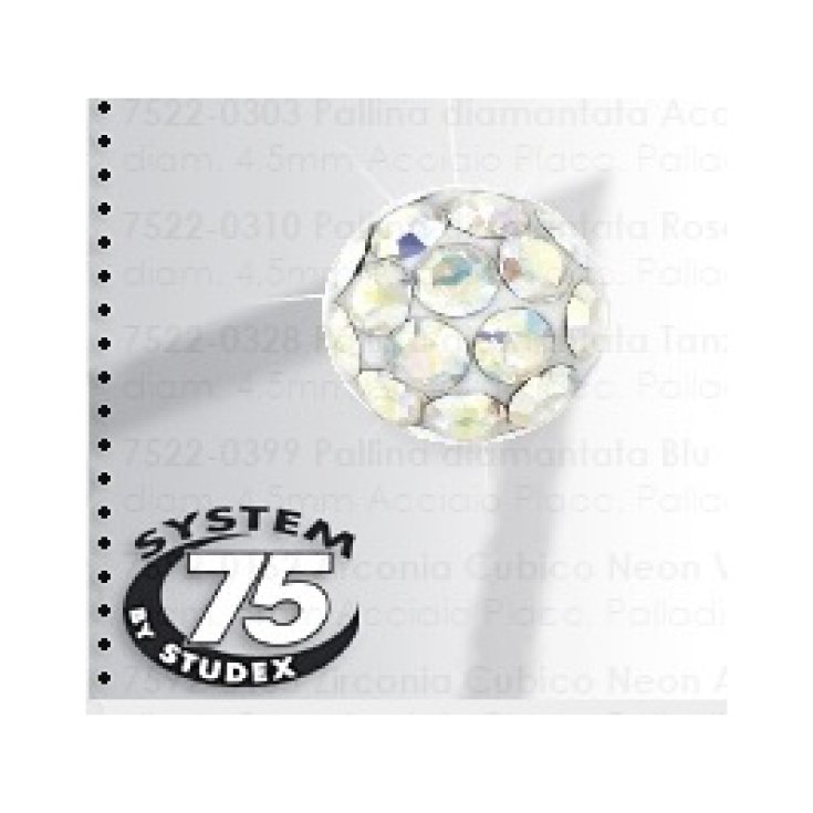 Studex Sistem 75 Boule Diamant Cristal A. Boreal 4,5mm