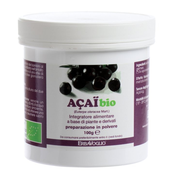 Erbavoglio Açaï Poudre Bio 100g