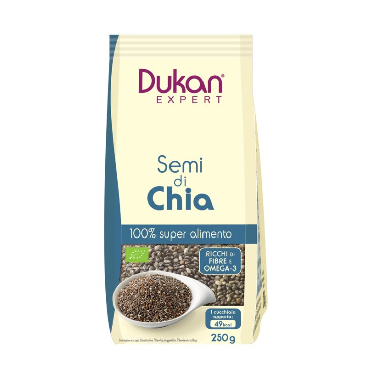 Dukan Expert Graines de Chia Bio 250g 100% super aliment