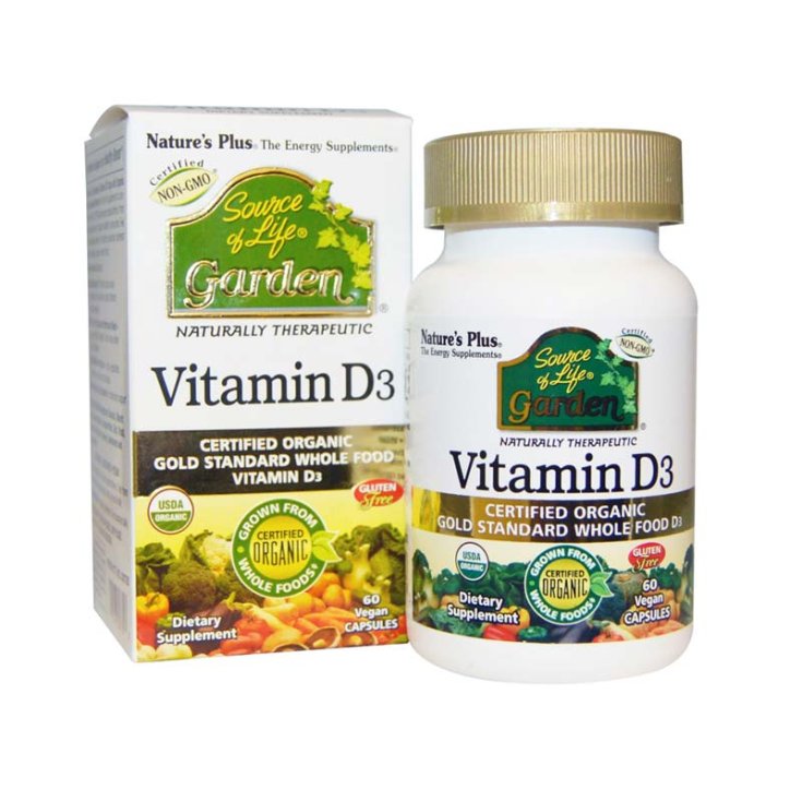 Source Of Life Jardin Vitamine D3 60 Gélules