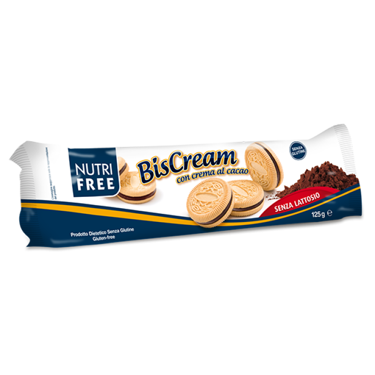 NutriFree Biscream à la Crème de Cacao Biscuits Sans Gluten 125g