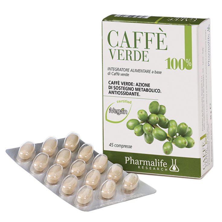Pharmalife Research Complément Alimentaire Café Vert 45 Comprimés