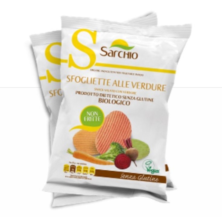 Sarchio Snack Bio Salado Aux Légumes 55g