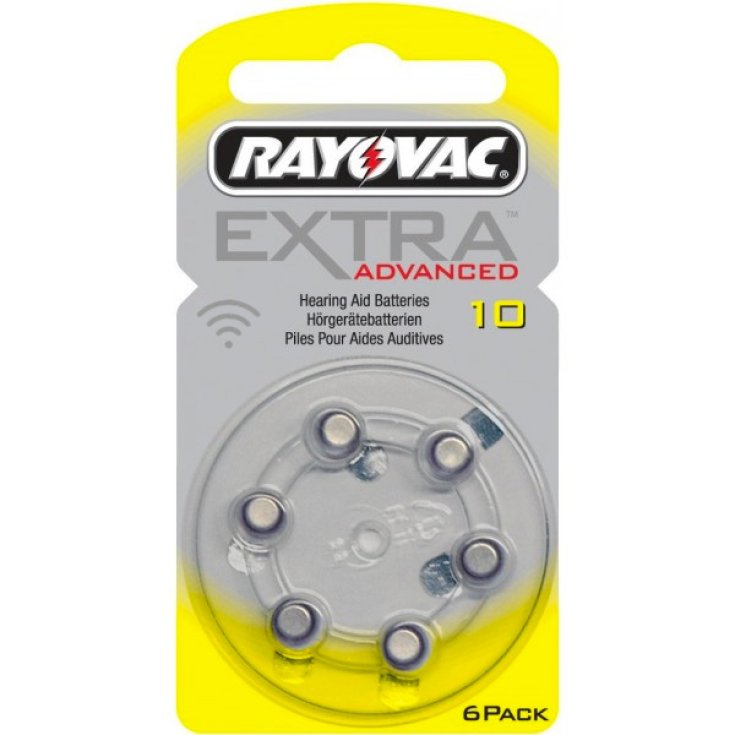 Rayovan Extra Advanced Blister De 6 Piles Zinc Air