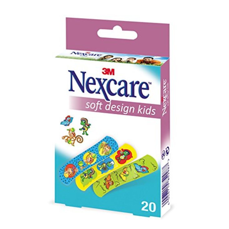 Nexcare Soft Design Enfants 20 pièces