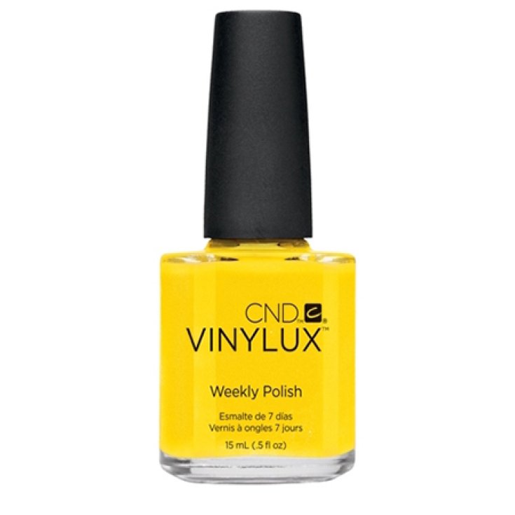 Cnd Vinylux Vernis Hebdomadaire Couleur 104 Jaune Vélo 15 ml