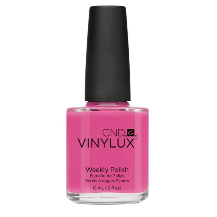 CND Vinylux Weekly Polish Color 121 Hot Pop Pink 15 ml