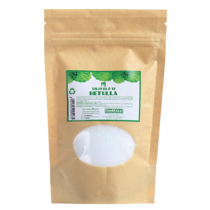 Erbavoglio Bouleau Xylitol Édulcorant Naturel 250g