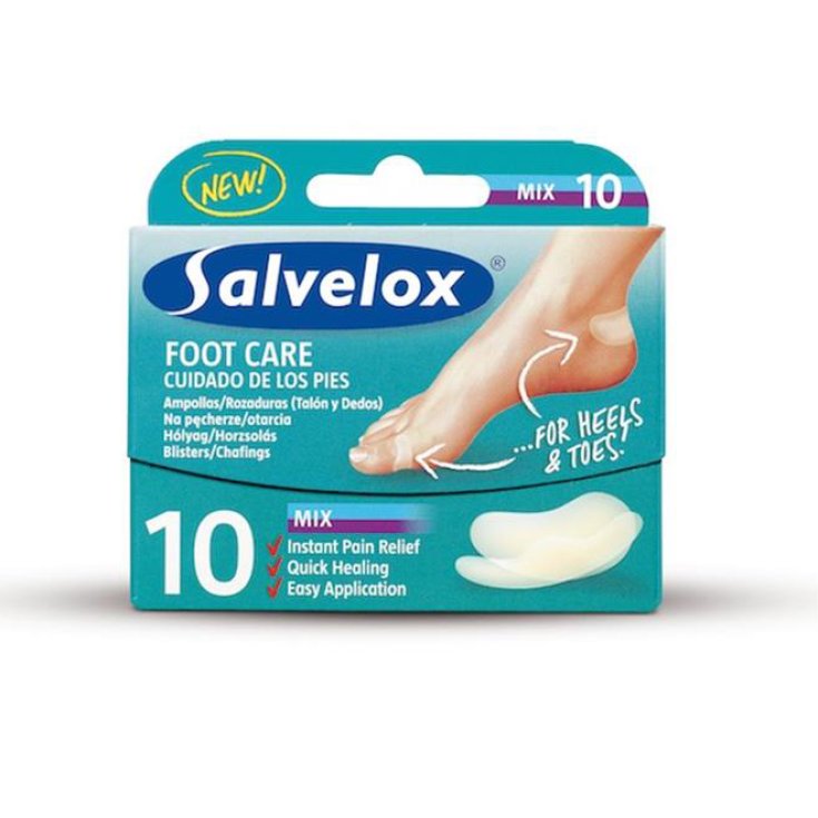 Salvequick Foot Care Mix Ampoules 10 Unités