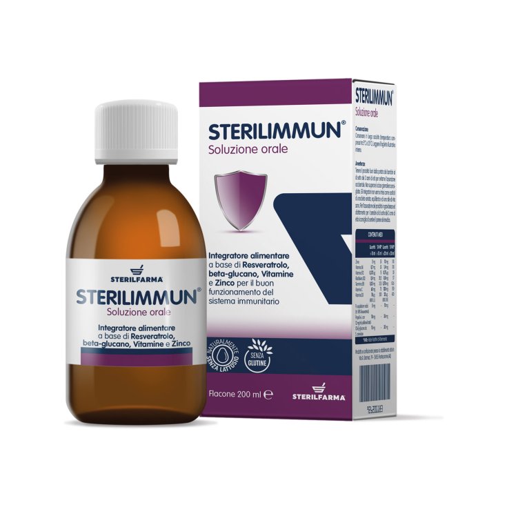 Sterilfarma® Sterilimmun® Solution Buvable Complément Alimentaire 200 ml