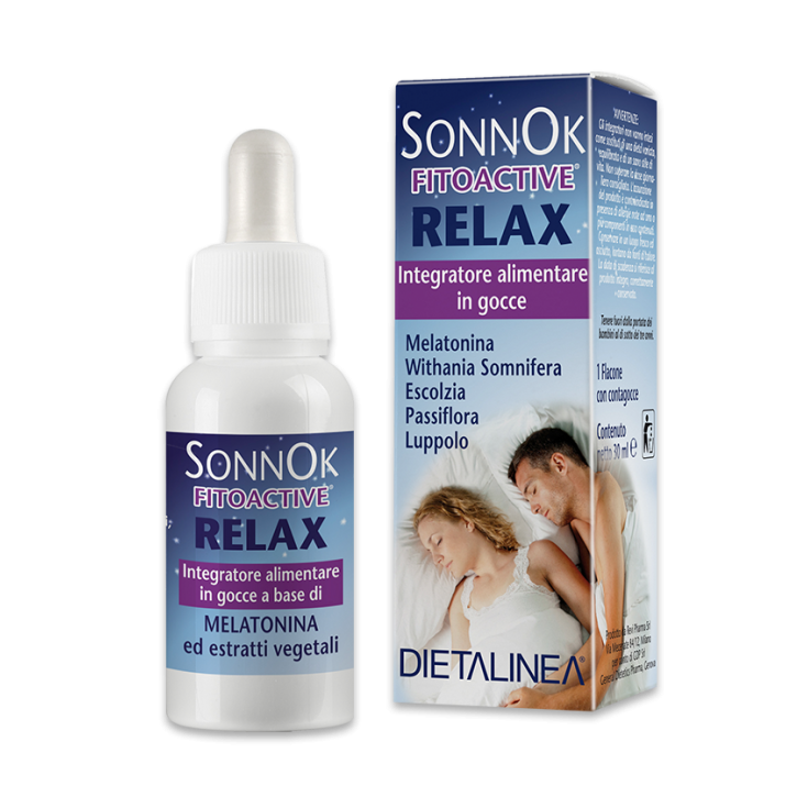 Dietalinea Sonnok Fitoactive Relax Complément Alimentaire En Gouttes 30 ml